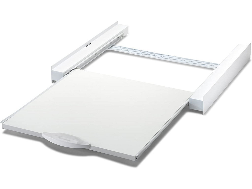 Kit di Sovrapposizione per Lavatrice e Asciugatrice+Ripiano Estraibile Base Torre Pro L60 | Meliconi - immagine 2